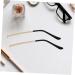 Lalafina 2 Pairs of Sunglasses Replacement Legs & Brackets | Metal Temple Holders for Men & Women | 14x1cm Glasses Accessories - Buy Online on GoSupps.com