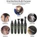 5-in-1 USB Rechargeable Trimmer - Waterproof Facial & Eyebrow Hair Remover for Home & Travel - Buy Online on GoSupps.com