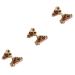 Didiseaon 3 Pairs Cat Ears Hairpin Hair Barrette Halloween Cosplay Clips Stuffed Animal Fox Cartoon Cat Ear Fox Ear Hair Clips Cat Ears Headwear Cat Role Play Barrettes Cat Headpiece Flannel