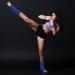 Buy Geyoga Compression Ankle Sleeves - Muay Thai Foot Brace & Boxing Support for Men & Women | Breathable Ankle Wraps for Martial Arts Kickboxing & Running - L Size Black & Blue - Buy Online on GoSupps.com