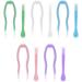 5 PCs Colorful contact lens remover and inert tool -set portable contact -tweezers soft tip contact applicator for the contact lens