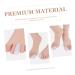 Healifty Toe Protector Cap 6 Pairs - Anti-friction Silicone Sleeves for Hallux Valgus - Toe Guards for Costume Accessories - Buy Online on GoSupps.com