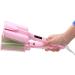 Ceramic Big Wave Hair Curlers - Digital Display 3 Tubes Hair Waver Iron for Quick Styles (Pink) - International Shipping Available - Buy Online on GoSupps.com