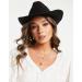 Western Cowboy Cowgirl Hat with Buckle Belt - Black Felt Fedora | INOGIH Women/Girls - Medium - Buy Online on GoSupps.com