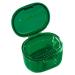 Coheali collecting container Prostheses bathing case Beautable braces holding box prosthetic storage case reusable braces case (green) holder