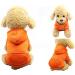 Buy Cozy Cotton Winter Dog Hoodies with Bags | Warm Apparel for Small Dogs & Cats - Chihuahua Costumes (Orange Small) - Buy Online on GoSupps.com