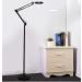 Magnifier LED Magnifying Lamp 8X Floor Lamp Magnifier Lamp High-Definition Optical Glass Rotation Adjustable Angle for Reading Beauty Crafts Jewelry Observation Black - Buy Online on GoSupps.com