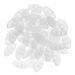 Tenlacum Nose Pads Silicone Push-in Eyeglass Nose Pads Eyeglass Repair Kit (25 Pairs) Colorless
