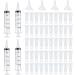 RuanHongYi Lip Gloss Tubes Empty Tubes Lip Gloss Balm Container Lipgloss Squeeze Tubes with syringe and funnels for DIY Lipstick - Buy Online on GoSupps.com
