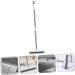 Household Carpet Rake & Floor Scrub Brush - Long Handle Cleaning Brush for Carpet Bathroom and Tile - 120x31cm - Buy Online on GoSupps.com