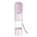 Edoxus water bottle for dogs drinking bottle Multifunctional dog drinking bottle for on the go large small dog cat cat outdoor hiking (pink) pink with button