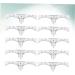 Beavorty 30 Pcs Microblading Eyebrow Ruler Eyebrow Shaper Kit Eyebrow Stencil Makeup Ruler Disposable - Buy Online on GoSupps.com