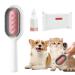 Animal hair removal ridge with water tank cleaning brush for animal hair with dry towels Essenzual fluid cat brush dog brush pets animal hair remover for remove hair essence fluid+10-dry towels short-haired pink