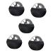 Healvian 5st massage ball made of stainless steel manual massage ball Massage roller made of stainless steel foot massage device Face massage device Sport-relaxing massage cladding household scrollrad tools ABS