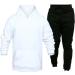 Hanxiulin Men's Training Suit - Cotton Jogging Set | Casual Zipper Sportswear for Ultimate Comfort - Buy Online on GoSupps.com