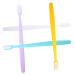 BUTIFULSIC 4pcs Toothbrushes Soft Nano Toothbrush Blush Earth Tones