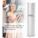 Yinhing Refillable Perfume Bottle 6 Colors 10ml Refillable Perfume Bottle Portable Empty Pump Lotion Perfume Atomizer for Traveling and Outgoing (Silver) - Buy Online on GoSupps.com