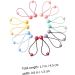 FRCOLOR 21 Pairs Headband Color Hair Tie Hair Ties for Hair Knockers for Girls Rubber Bands for Hair Pom Pom Kids Hair Accessories Girls Hair Band Acrylic Pompom Toddler Girl Child - Buy Online on GoSupps.com