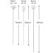 400 Pcs Mixed Bouquet Pins - Pearl & Crystal Head Corsage Pins for Dressmaking & Flower Decoration - Buy Online on GoSupps.com