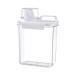 WeiLaiKeQi Fabric Softener Dispenser Laundry Powder Containers Multifunctional Refillable Washing Powder Containers for Bathroom Kitchen 2000ml