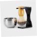 Beavorty 2 Sets Raziet Friseur Hair Removal Brush - Professional Razor Brush Stand & Bowl for Salon Shaving - Acrylic Man Oil Head & Hair Clip - Buy Online on GoSupps.com