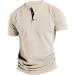 Men's Polo Shirt - Short Sleeve Reversed Collar Regular Fit Casual & Sport Styles - XXL Khaki - Buy Online on GoSupps.com