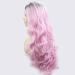 BGHJUE Pink Full Lace Wig - Realistic Hairline Long Curly Wave Hair for Women - International Shipping - Buy Online on GoSupps.com