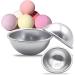 Anyases 16-Piece Bath Bomb Mold Kit - DIY Soap & Bathing Bomb Shapes - Aluminum Metal Forms for Homemade Crafts | 3 Sizes Included - Buy Online on GoSupps.com