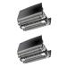 Niniang 2 x Replacement Head for Electric Shaver for Cassette with Grid and Blades Series 5