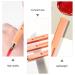 Beaupretty Portable Retractable Lip Brush - Travel Lipstick Applicator for Women & Girls | Warm Orange Makeup Tool - Buy Online on GoSupps.com
