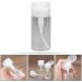 FOMIYES Clear Pump Press Bottle Plastic Sample Containers Empty 120ml Travel Jar Refillable Cosmetic Bottle for Creams Lotions Body Scrub Butter - Buy Online on GoSupps.com