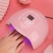 54W LED Nail Lamp - Professional USB Portable Nail Dryer with 18 Light Chips for Salon Quality Manicures at Home - Buy Online on GoSupps.com