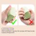 Dolovemk | Extra Large Beauty Egg Blender Makeup Sponge Face Foundation Blending Puffs Height:8.5cm(Dry)/10cm(Wet) (Green) - Buy Online on GoSupps.com