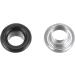 200 Set Black Metal Eyelets Grommets Kit 4mm for DIY Shoes, Clothes, Bags - HARFINGTON - Buy Online on GoSupps.com