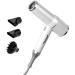 Kokiya Hair Dryer Hair Styling Tool for Curly Hair High Speed Blow Dryer for Travel Fine Thick Natural Wave Frizzy Hair Salon White 3 Nozzle - Buy Online on GoSupps.com