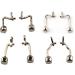 SBTRKT 100 Pieces Metal Glasses Frame Cushion Arms - Premium Glasses Accessories & Nasal Cushion Holder (Color D) for Repair - Buy Online on GoSupps.com
