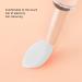 Silicone Exfoliating Lip Brush | Soft Mini Lipstick Applicator | Easy To Clean | Perfect for Lip Masks | International Shipping Available - Buy Online on GoSupps.com
