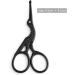 OUSIKA Nose Hair Trimmer - Stainless Steel Manual Scissors for Safe Hair Removal | International Shipping Available - Buy Online on GoSupps.com