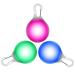 3 Pack LED Dog Collar Light Light Up Dog Collars Clip-On LED Dog Tag Light for Dog Collar 3 Light Modes Dog Lights for Night Walking Running Camping Climbing