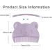 Eihi Baby Hair Brush & Comb Set for Milk Scab - Soft Teeth Newborn Hair Care (Purple Blue) - Buy Online on GoSupps.com