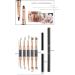 Simpls 5 Pieces Double Nail Art UV Gel Extension Brush Painting Tools French Stripe Drawing Liner Pen Manicure Parts - Buy Online on GoSupps.com