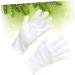 GLEAVI 12 Pairs Stretchable Lining Glove Gauntlet Moisturizing Cotton Protective Gloves Labor Protection Cotton Spa Work White S1:21X8cm White - Buy Online on GoSupps.com