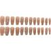 24Pcs/Set Press On Nails Pink Long False Nails Acrylic Fake Nails Full Cover Nails Tips Artificial Finger Manicure Press on nails for Women and Girls - Buy Online on GoSupps.com