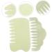 JECOMPRIS Jade Gua Sha Massage Device - Scalp Massager & Trigger Point Tool | Compact Hair Combs from Xiuyu China - Buy Online on GoSupps.com