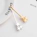 Yalice Star Hair Barrette Bobby Pins - Metal Hair Clips for Women and Girls (Gold) - 2Pcs - Buy Online on GoSupps.com