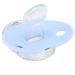 Bling Pacifier - Ultra Soft Rhinestone Crown Baby Pacifier | Portable & Safe with Chain Clip - Soothes Baby - Blue - Buy Online on GoSupps.com