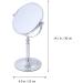 1pc Hand Mirror Gold Mirror Vanity Cosmetic Mirror Magnification Mirror Two-sided Mirror Stand Mirror Purse Mirror Double Side Mirror Make up Mirror Miss Portable Golden Mirror - Buy Online on GoSupps.com