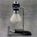 Elegant Men's Grooming Essentials | Classic Shaving Set with Pure White Badger Brush & DE Safety Razor | International Shipping Available - Buy Online on GoSupps.com
