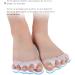 5-Hole Toe Separator & Stretcher for Hallux Valgus Correction - Prevent Corns & Calluses, Improve Foot Strength - Men & Women Care | 1 Pair - Buy Online on GoSupps.com