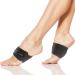 Copper Compression Adjustable Padded Arch Support - 2 Plantar Fasciitis Braces/Sleeves. Foot Care, Heel Spurs, Feet Pain Relief, Flat & Fallen Arches, High Arch, Flat Feet (1 Pair - One Size Fits All) Adjustable Padded Sup